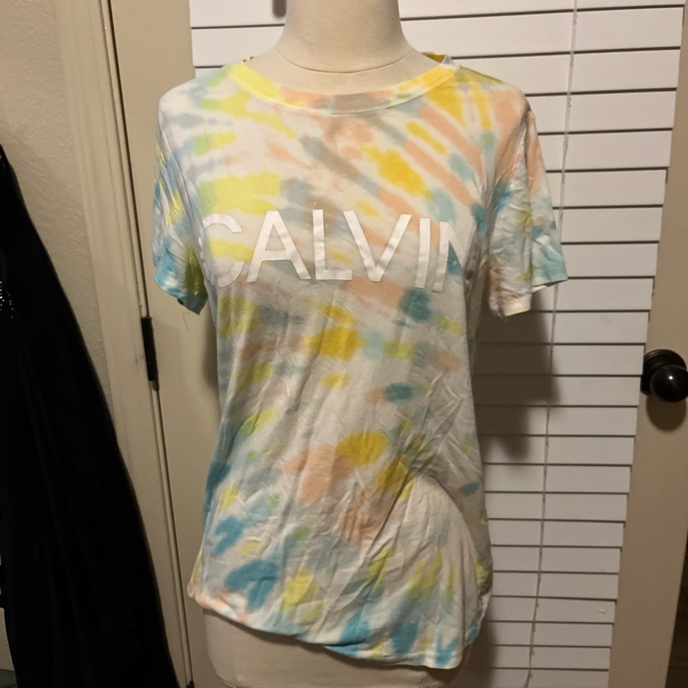 Calvin Klein Pastel Tie-Dye Short Sleeve Tee